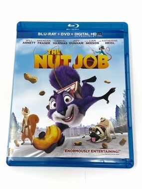 The Nut Job Blu-ray DVD Digital HD Combo Pack Kids Family Animated Movie
